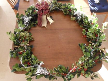 Christmas wreath 2011.