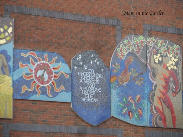 Mosaic at Dublin City Universtiy