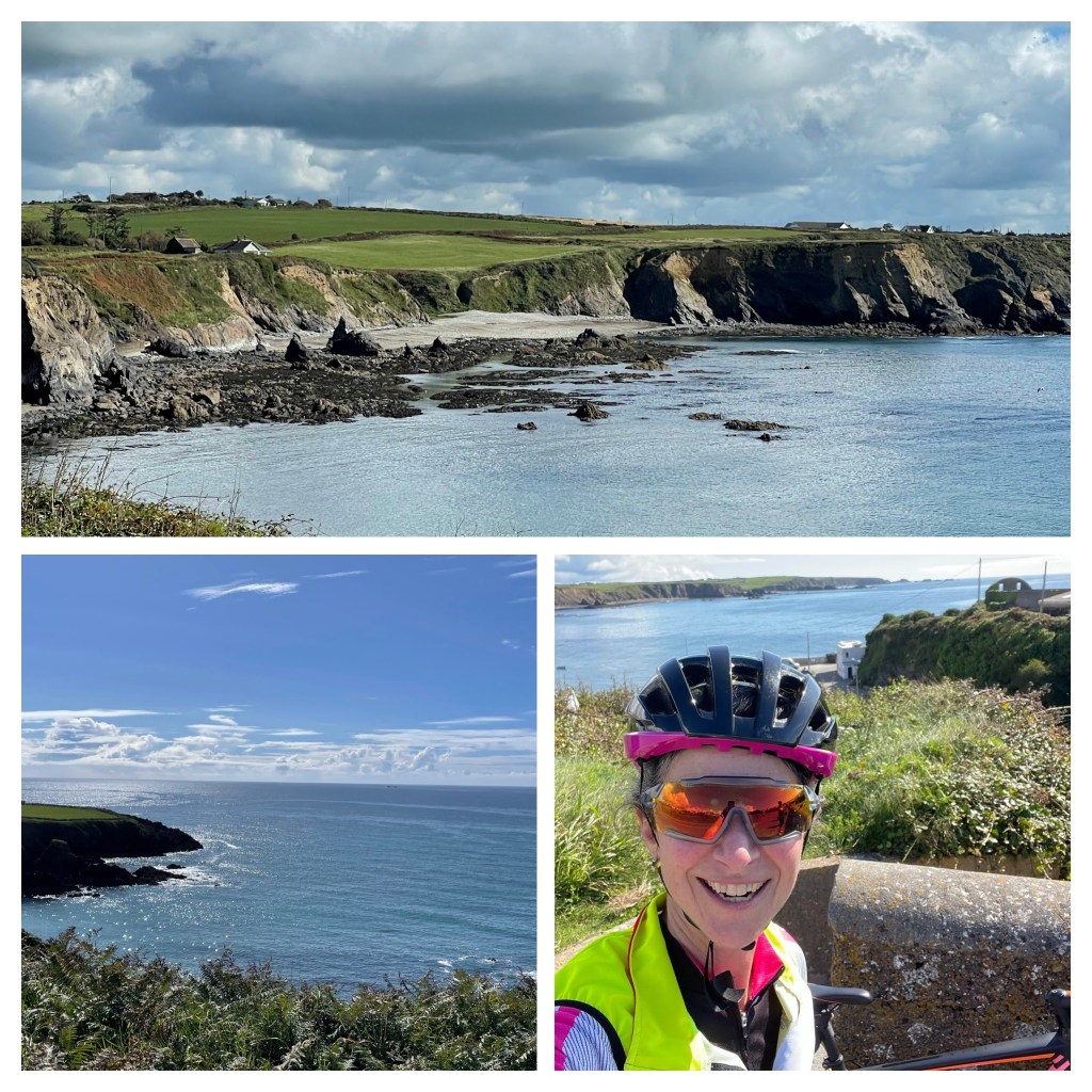 Pictures from my bike ride along the Copper Coast in Waterford.